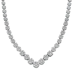 3 Ct. Tw. Diamond Necklace In 10K White Gold