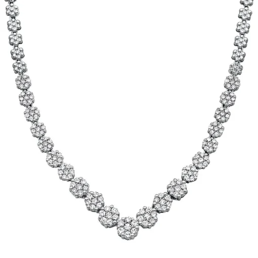 3 Ct. Tw. Diamond Necklace In 10K White Gold