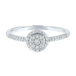 1/7 Ct. Tw. Diamond Promise Ring In 10K White Gold
