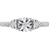 1/10 Ct. Tw. Diamond Promise Ring In Sterling Silver