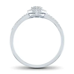 1/7 Ct. Tw. Diamond Promise Ring In 10K White Gold
