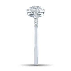 1/7 Ct. Tw. Diamond Promise Ring In 10K White Gold
