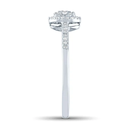 1/7 Ct. Tw. Diamond Promise Ring In 10K White Gold