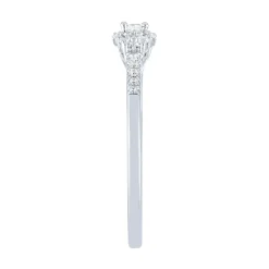 1/4 Ct. Tw. Diamond Promise Ring In Sterling Silver