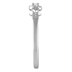1/10 Ct. Tw. Diamond Promise Ring In Sterling Silver