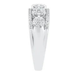 1/2 Ct. Tw. Diamond Ring In In 10K White Gold