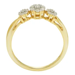 1/4 Ct. Tw. Diamond Ring In 10K Yellow Gold
