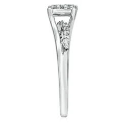 1/4 Ct. Tw. Diamond Ring In Sterling Silver