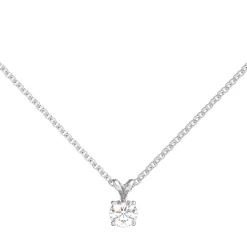 1/2 Ct. Tw. Diamond Solitaire Pendant In