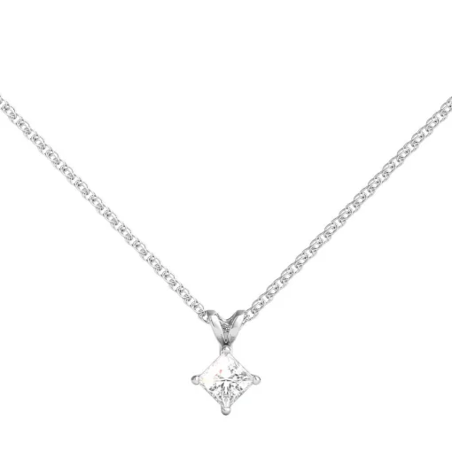 1/2 Ct. Tw. Diamond Solitaire Pendant In