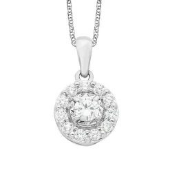 1/2 Ct. Tw. Diamond Solitaire Pendant In
