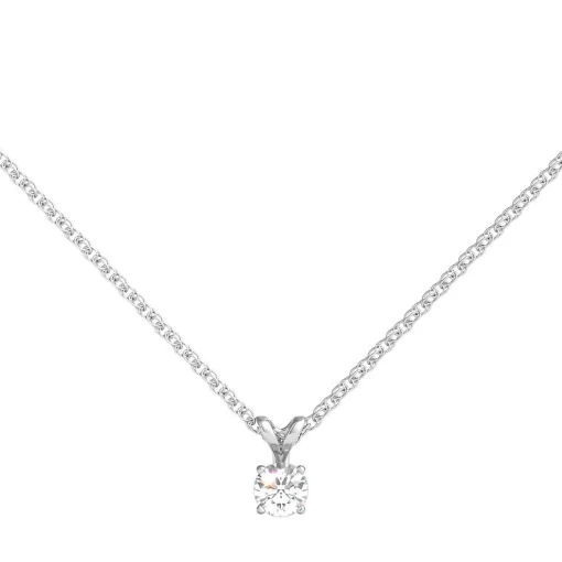 1/3 Ct. Tw. Diamond Solitaire Pendant In