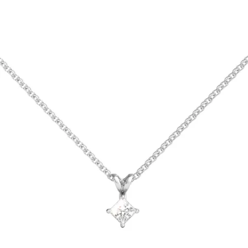 1/3 Ct. Tw. Diamond Solitaire Pendant In