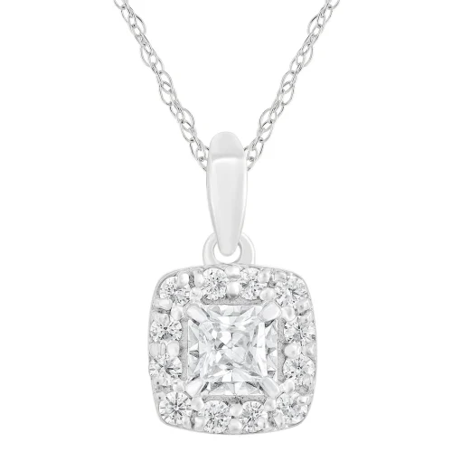 1/2 Ct. Tw. Diamond Solitaire Pendant In