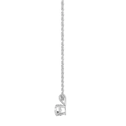 1/3 Ct. Tw. Diamond Solitaire Pendant In