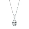 1/7 Ct. Tw. Diamond Twist Pendant In