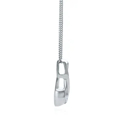 1/7 Ct. Tw. Diamond Twist Pendant In
