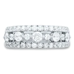 1 1/2 Ct. Tw. Lab Grown Diamond Band In 14K White Gold