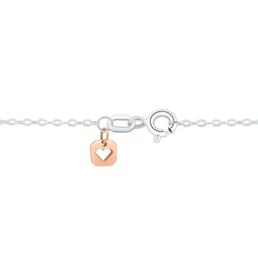 1 1/4 Ct. Tw. Lab Grown Diamond Heart Pendant In 14K White Gold