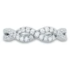 1/2 Ct. Tw. Lab Grown Diamond Twist Band In 14K White Gold