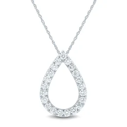 5/8 Ct. Tw. Lab Grown Diamond Pendant In 14K White Gold