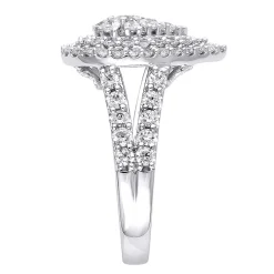 2 Ct. Tw. Lab Grown Diamond Ring In 10K White Gold