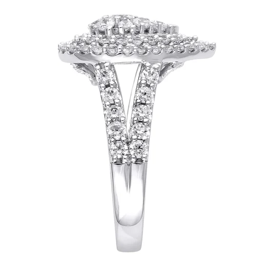 2 Ct. Tw. Lab Grown Diamond Ring In 10K White Gold