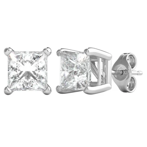 2 Ct. Tw. Prima Diamond 4-Prong Stud Earrings In