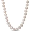 Cultured Freshwater Pearl Necklace In Sterling Silver, 7.5-8Mm, 24"
