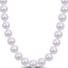 Cultured Freshwater Pearl Necklace In Sterling Silver, 9-10Mm, 18"