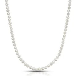 Cultured Freshwater Pearl Necklace In 14K Yellow Gold, 6 Mm, 18"