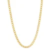 Curb Chain In 14K Yellow Gold, 22"