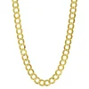 Curb Chain In 14K Yellow Gold, 8.2Mm, 24"
