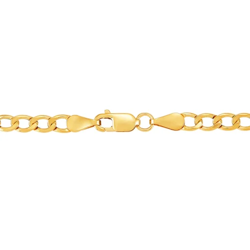 Curb Chain In 14K Yellow Gold, 22"