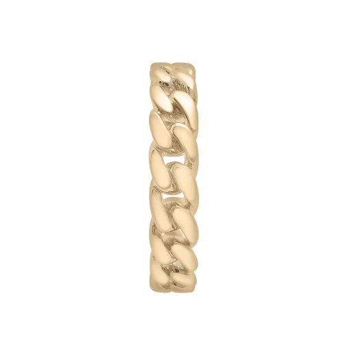 Curb Link Ring In Vermeil