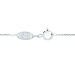 Diamond Accent Boy Pendant In Sterling Silver And 14K Rose Gold