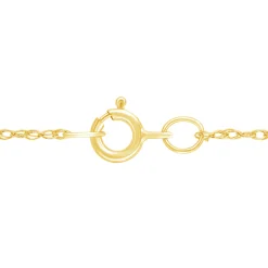Diamond Accent Pendant In 10K Yellow Gold