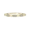 Diamond Accent Pyramid Stack Ring In 10K Yellow Gold