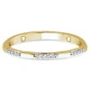 Diamond Accent Ring In 10K Yellow Gold