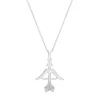 Diamond Accent Zodiac Pendant In