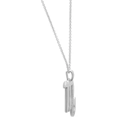 Diamond Accent Zodiac Pendant In