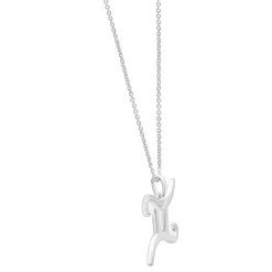 Diamond Accent Zodiac Pendant In