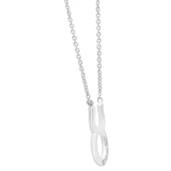 Diamond Accent Zodiac Pendant In