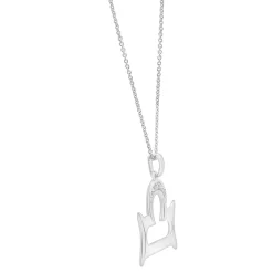 Diamond Accent Zodiac Pendant In