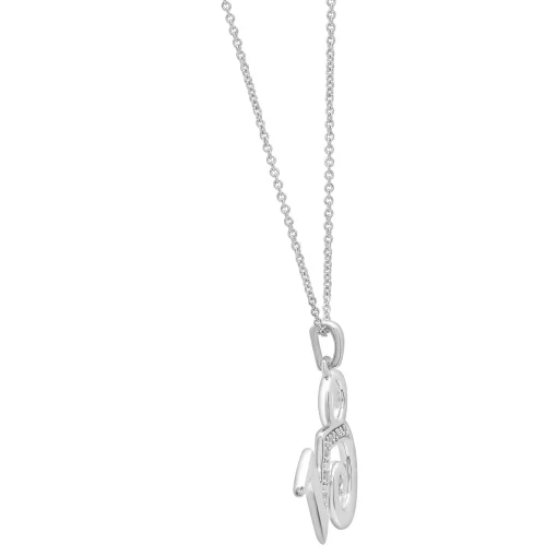 Diamond Accent Zodiac Pendant In