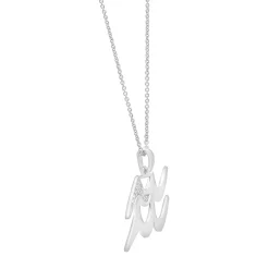 Diamond Accent Zodiac Pendant In