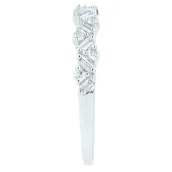 Diamond Band In 14K White Gold (1/3 Ct. Tw.)