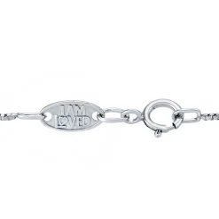 Diamond Bee Pendant In Sterling Silver