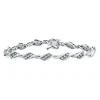 Diamond Bracelet With Bypass Links (1 Ct. Tw.)