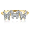 Diamond Butterfly Ring In 14K Yellow Gold (1/4 Ct. Tw.)